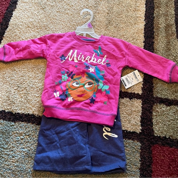 Mirabel Kids outfit- Pink and Blue - Picture 1 of 2